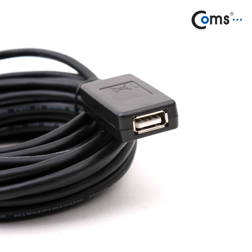 Coms 리피터(USB2.0) 일체형/무전원 15M