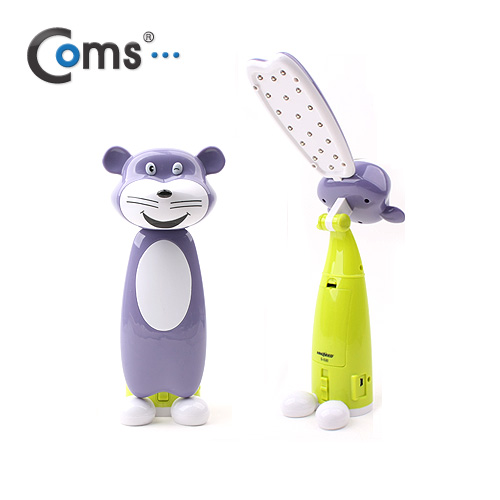 Coms LED 캐릭터 스탠드, 아기곰