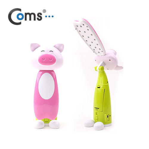 Coms LED 캐릭터 스탠드, 돼지