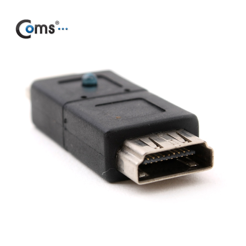 Coms HDMI 젠더(연장 M/F, 일체형), Blue LED