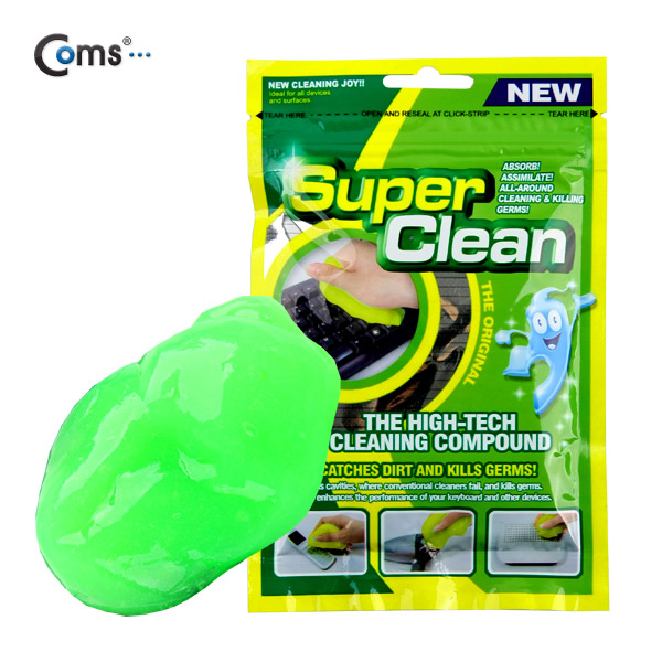 Coms 젤리 크리너, 슈퍼 클린(Super Clean), 젤리형 먼지제거기