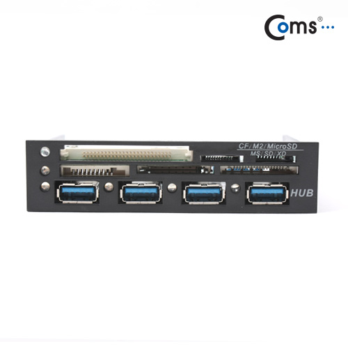 Coms 카드리더기(내장형) + 4P 허브(USB 3.0지원)