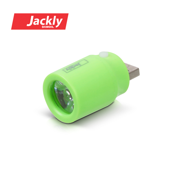 JA-LED151-green USB LED랜턴 휴대용 손전등 스위치 캠핑 보조배터리에사용가능