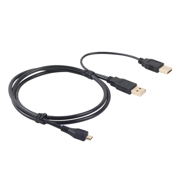 DA-USB MICRO5P YG-1m 다모일 모바일 스마트폰 휴대폰 데이터/충전(Micro5p) 케이블 1m (보조전원)