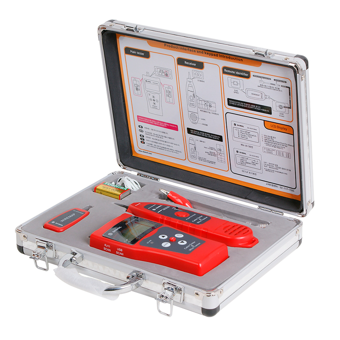 DA-SC8108N2 케이블 SCAN 테스터기 LCD