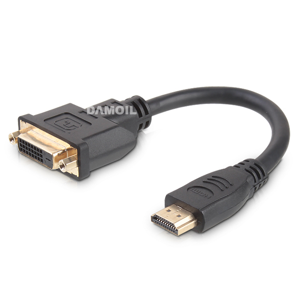 DA-HDG750 HDMI-M/DVI-F-20cm 젠더 (HDMI-DVI젠더-케이블형)