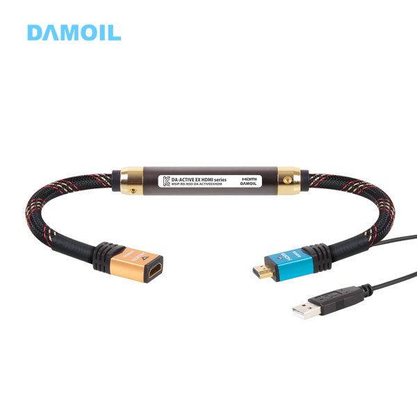 DA-ACTIVEEXHDMI-FM 다모일 HDMI 리피터 (쇼트케이블타입) 모니터케이블 영상케이블