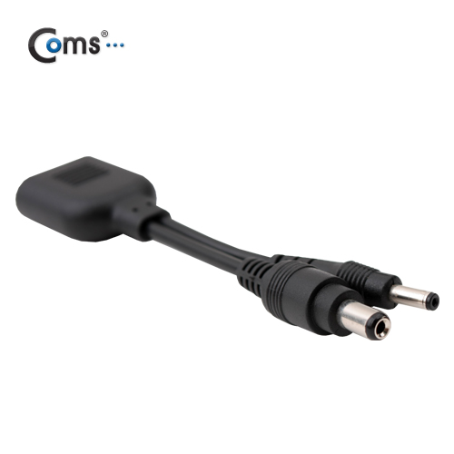 Coms DC 전원 변환 젠더 3.5+5.5(F) - 3.5+5.5(M