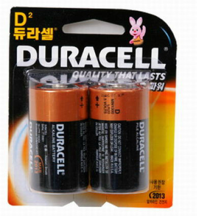 듀라셀 건전지 일반 LR20 2알