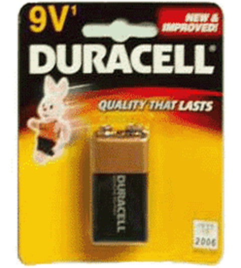 듀라셀 건전지 일반 9V 6LR61/1알
