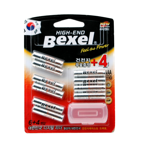 벡셀 건전지 AAA LR03/10알