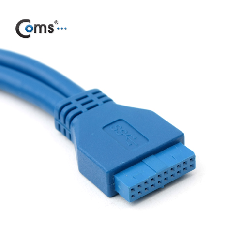 Coms USB 3.0 젠더(Y형), A(Mx2)/20P(F)