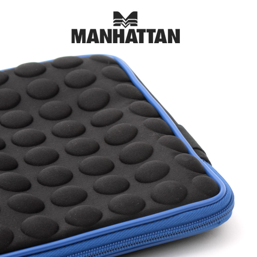 Manhattan (태블릿 PC 파우치/439626) 10인치용/충격보호, 검정+파랑