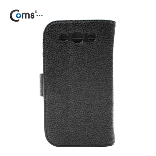 Coms 갤럭시 S3 케이스 - 지갑형, 블랙/3G전용