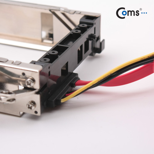 Coms 하드랙(SATA2 / 3.5형) - Key 방식/SATA케이블 내장 / HDD