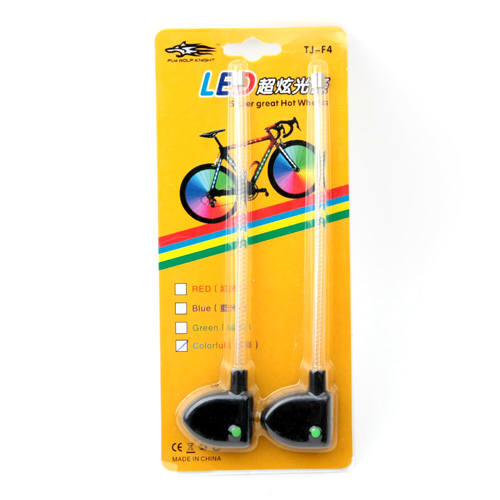 Coms 자전거 안전 점멸기 - 바퀴살 설치(LED 점멸), 수은전지사용