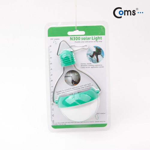 Coms 태양열 램프, 7LED/2단 밝기조절/방수기능