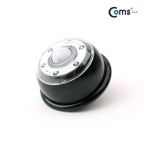 Coms 램프 6LED (천장설치형) - 검정