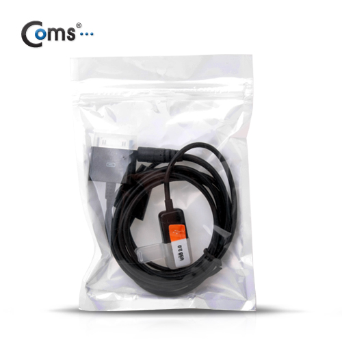 Coms IOS 차량용 USB 케이블 - AUX + IOS 30핀