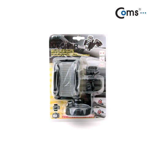 Coms 차량용 거치대 - 유리흡착/에어컨 선택 거치대 포함