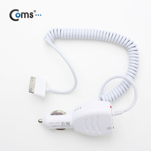 Coms 차량용 아이폰 충전 케이블(5V 1A/돼지꼬리 케이블)