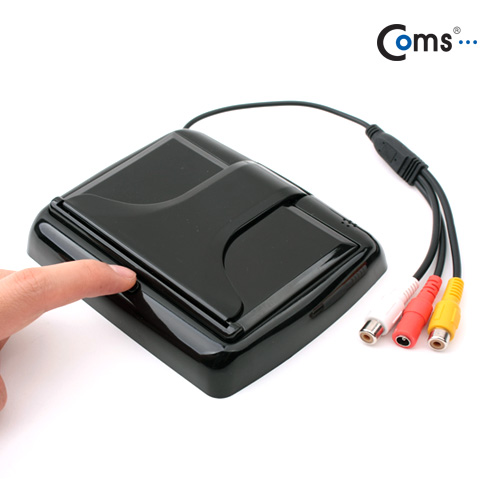 Coms CCTV 휴대용 모니터 - 접이식,LCD 4.3형