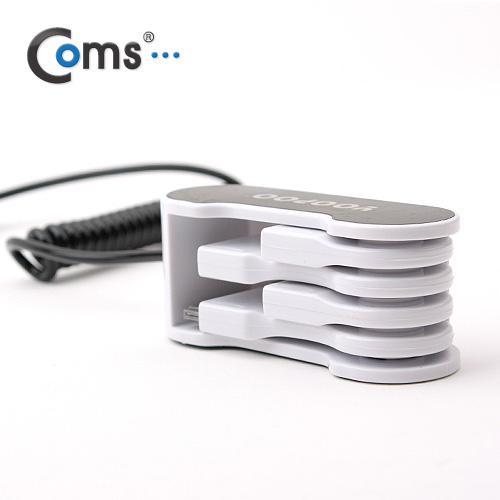 Coms USB 전원 케이블(멀티용) - 폴더식 보관용(4 in 1)