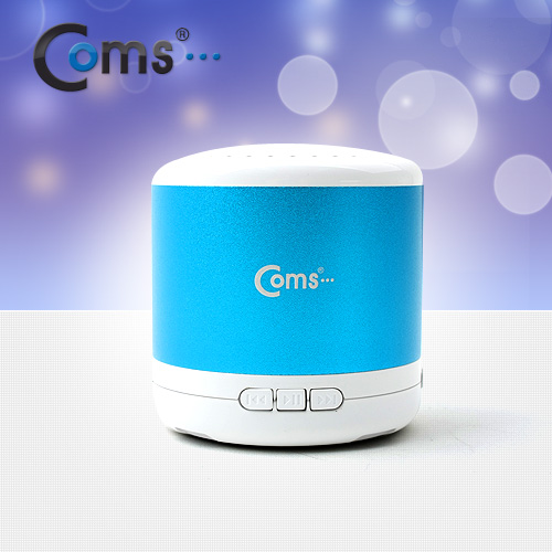 Coms 블루투스 스피커(NB520), 스카이블루 / evn1