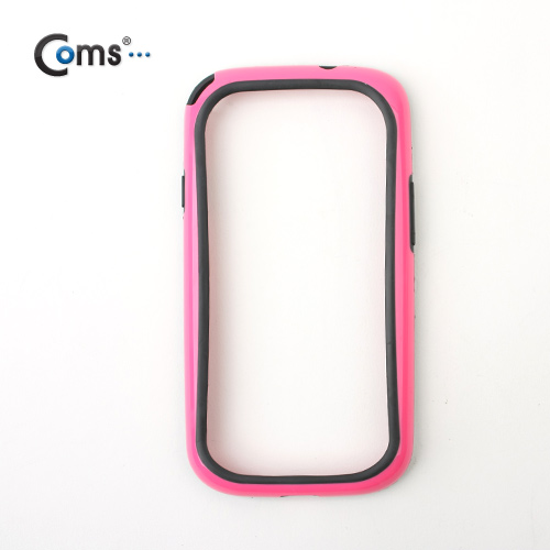 Coms 갤럭시 S3 케이스(범퍼 케이스/실리콘) - 핑크