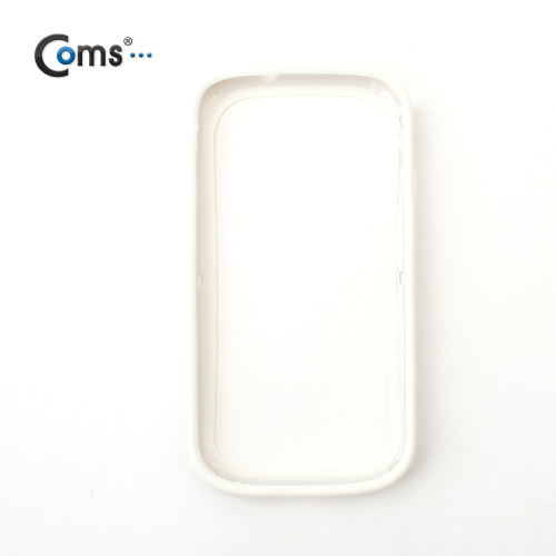 Coms 갤럭시 S3 케이스(범퍼 케이스/실리콘) - 화이트