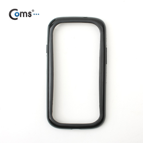 Coms 갤럭시 S3 케이스(범퍼 케이스/실리콘) - 블랙