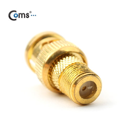 Coms BNC M to 안테나 RF F 변환젠더/커넥터/컨넥터, Gold