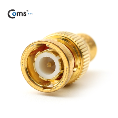 Coms BNC M to 안테나 RF F 변환젠더/커넥터/컨넥터, Gold