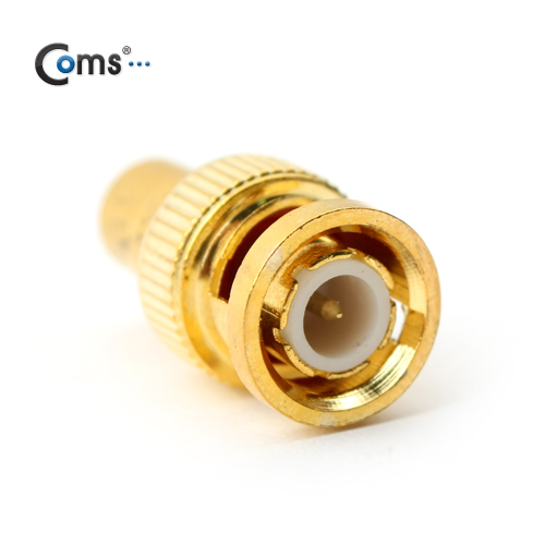 Coms BNC 젠더(BNC M/RCA F), Gold타입