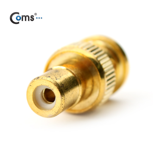 Coms BNC 젠더(BNC M/RCA F), Gold타입