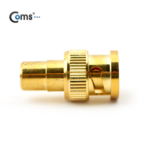 Coms BNC 젠더(BNC M/RCA F), Gold타입