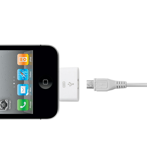 Coms IOS 변환젠더(Micro B F)