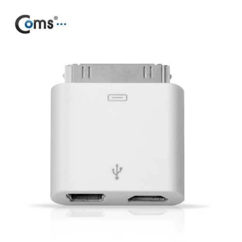 Coms IOS 변환젠더(Mini 5P+Micro B F)