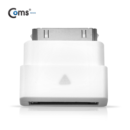 Coms IOS 30Pin (30핀) 연장 젠더, White