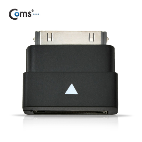 Coms IOS 30Pin (30핀) 연장 젠더, Black