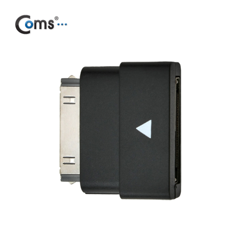Coms IOS 30Pin (30핀) 연장 젠더, Black