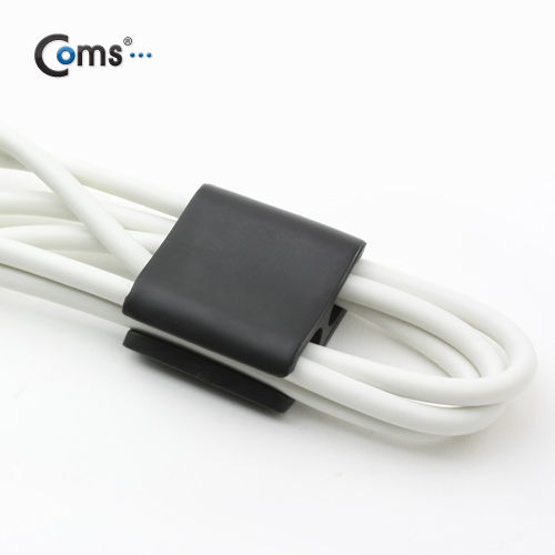 Coms 케이블 오거나이저(Clip형), 4ea/중형