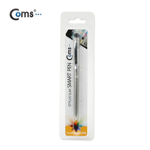 Coms 터치펜 정전식(볼펜포함) / Swing 전환 - 실버