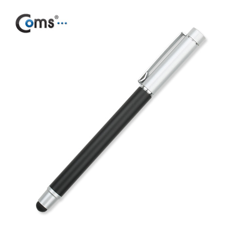 Coms 터치펜 정전식(볼펜포함) / 실버-블랙