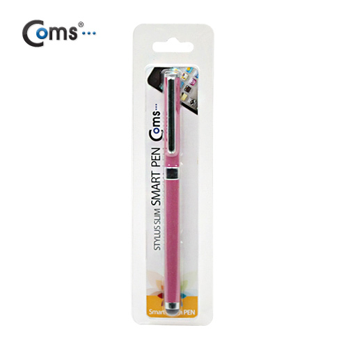 Coms 터치펜 정전식(볼펜포함) / 핑크브라운