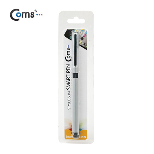 Coms 터치펜 정전식(볼펜포함) / 슬릭실버