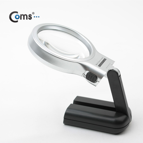 Coms 돋보기(2LED), 3배율/스탠드 각도조절