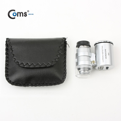Coms 현미경(위폐감지), 60배율 확대