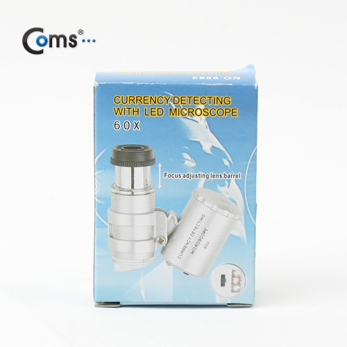 Coms 현미경(위폐감지), 60배율 확대