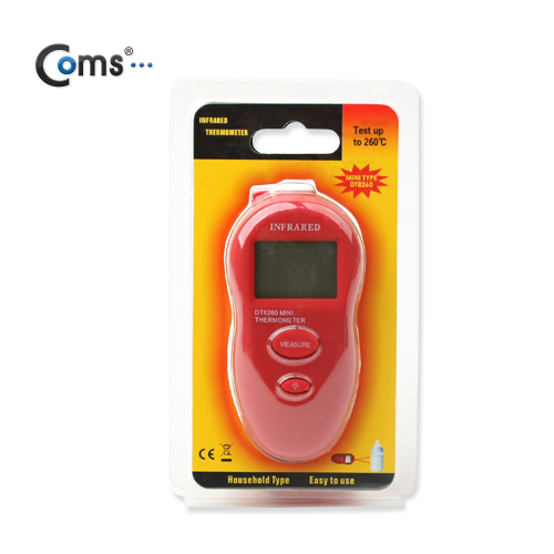 Coms 온도 테스터기(적외선 이용), 최대260℃ 측정 / 온도계